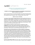 AcSec Update, Volume 6, Number 1 October 2001