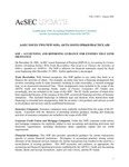 AcSec Update, Volume 6, Number 2 January 2002 by American Institute of Certified Public Accountants. Accounting Standards Executive Committee