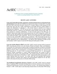 AcSec Update, Volume 7, Number 1 October 2002