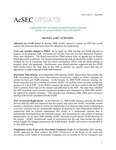 AcSec Update, Volume 8, Number 3 June 2004