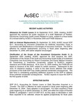 AcSec Update, Volume 10, Number 1 October 2005