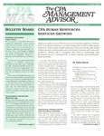 CPA Management Advisor, Volume 5, Number 1, Winter 1991 by American Institute of Certified Public Accountants. Division for Management Advisory Services