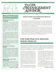 CPA Management Advisor, Volume 5, Number 3, Summer 1991 by American Institute of Certified Public Accountants. Division for Management Advisory Services