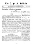 C. P. A. Bulletin, No. 4, February 1, 1922 by National Association of Certified Public Accountants