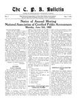 C. P. A. Bulletin, No. 7, May 1, 1922 by National Association of Certified Public Accountants