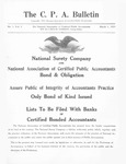 C. P. A. Bulletin, Vol. 2, No. 3, March 1, 1923 by National Association of Certified Public Accountants
