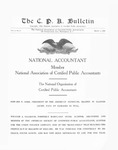 C. P. A. Bulletin, Vol. 3, No. 3, March 1, 1924 by National Association of Certified Public Accountants