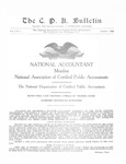 C. P. A. Bulletin, Vol. 4, No. 1, January 1, 1925 by National Association of Certified Public Accountants
