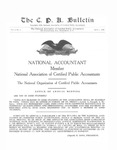 C. P. A. Bulletin, Vol. 4, No. 4, April 1, 1925 by National Association of Certified Public Accountants