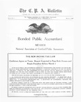 C. P. A. Bulletin, Vol. 5, No. 3, March 1, 1926 by National Association of Certified Public Accountants