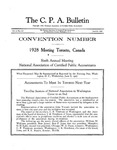 C. P. A. Bulletin, Vol. 6, No. 6-7, June-July 1, 1927