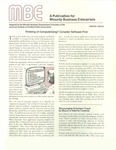 MBE, A Publication for Minority Business Enterprises, Winter 1985-86