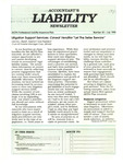 Accountant's Liability Newsletter, Number 22, July 1990