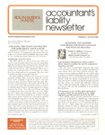 Accountant's Liability Newsletter, Number 2, January 1983 by Rollins Burdick Hunter Company and American Institute of Certified Public Accountants (AICPA)