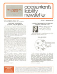 Accountant's Liability Newsletter, Number 4, September 1983