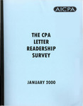 CPA Letter Readership Survey, January 2000