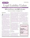 Legal Liability Update, Volume 2, Number 1, Winter 1996