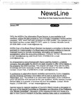 NewsLine, Timely News for State Society Executive Directors, January 1997 by American Institute of Certified Public Accountants. Public Relations/Communications Team