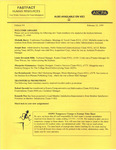 FastFact: Human Resources, Edition 101, February 23, 1999