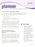 Planner, Volume 23, Number 6, November-December 2008 by American Institute of Certified Public Accountants (AICPA)