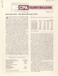CPA Client Bulletin, February 1977 by American Institute of Certified Public Accountants (AICPA)