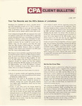 CPA Client Bulletin, June 1977 by American Institute of Certified Public Accountants (AICPA)