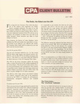 CPA Client Bulletin, July 1978 by American Institute of Certified Public Accountants (AICPA)