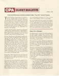 CPA Client Bulletin, March 1979