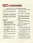 CPA Client Bulletin, September 1979 by American Institute of Certified Public Accountants (AICPA)