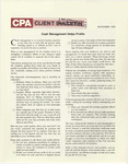 CPA Client Bulletin, November 1979 by American Institute of Certified Public Accountants (AICPA)