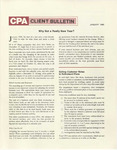 CPA Client Bulletin, January 1980