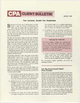 CPA Client Bulletin, March 1980