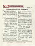 CPA Client Bulletin, December 1980 by American Institute of Certified Public Accountants (AICPA)