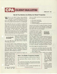 CPA Client Bulletin, February 1981 by American Institute of Certified Public Accountants (AICPA)