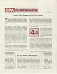 CPA Client Bulletin, April 1981 by American Institute of Certified Public Accountants (AICPA)