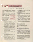 CPA Client Bulletin, June 1981 by American Institute of Certified Public Accountants (AICPA)