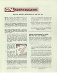 CPA Client Bulletin, October 1982