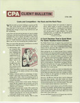 CPA Client Bulletin, April 1983 by American Institute of Certified Public Accountants (AICPA)
