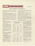 CPA Client Bulletin, January 1985