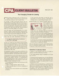 CPA Client Bulletin, February 1985