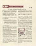 CPA Client Bulletin, May 1985