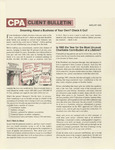 CPA Client Bulletin, August 1985