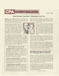 CPA Client Bulletin, January 1986
