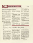 CPA Client Bulletin, May 1986
