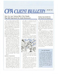 CPA Client Bulletin, January 1987 by American Institute of Certified Public Accountants (AICPA)