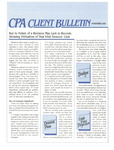 CPA Client Bulletin, November 1987 by American Institute of Certified Public Accountants (AICPA)