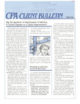 CPA Client Bulletin, March 1989 by American Institute of Certified Public Accountants (AICPA)