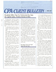 CPA Client Bulletin, April 1989 by American Institute of Certified Public Accountants (AICPA)