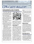 CPA Client Bulletin, June 1989 by American Institute of Certified Public Accountants (AICPA)
