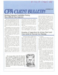 CPA Client Bulletin, November 1989 by American Institute of Certified Public Accountants (AICPA)